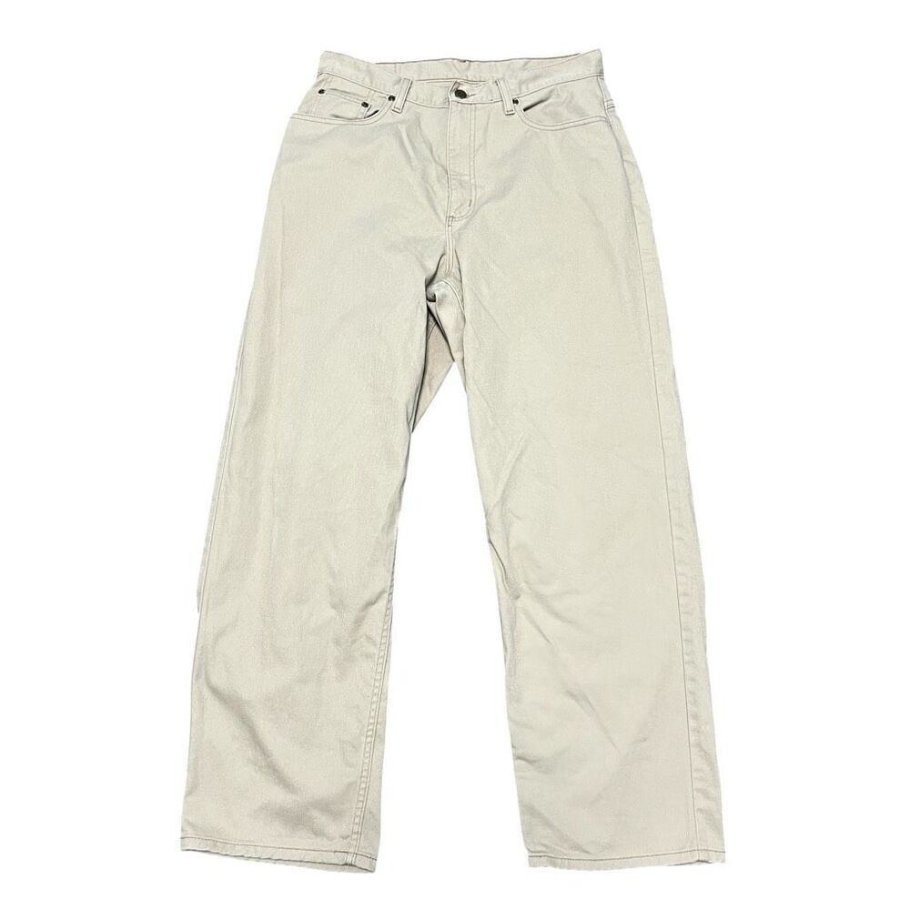 L.L BEAN Women’s Cream Khaki Pants Size 14